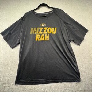 Mizzou Rah‎ University of Missouri Tigers Gray Activewear T-Shirt